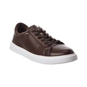 Dune London Tais Leather Sneaker, Brown